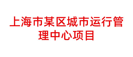 上海市某區(qū)城市運行管理中心項目